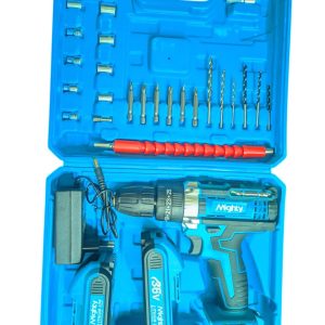 Mighty brand cordless drill set